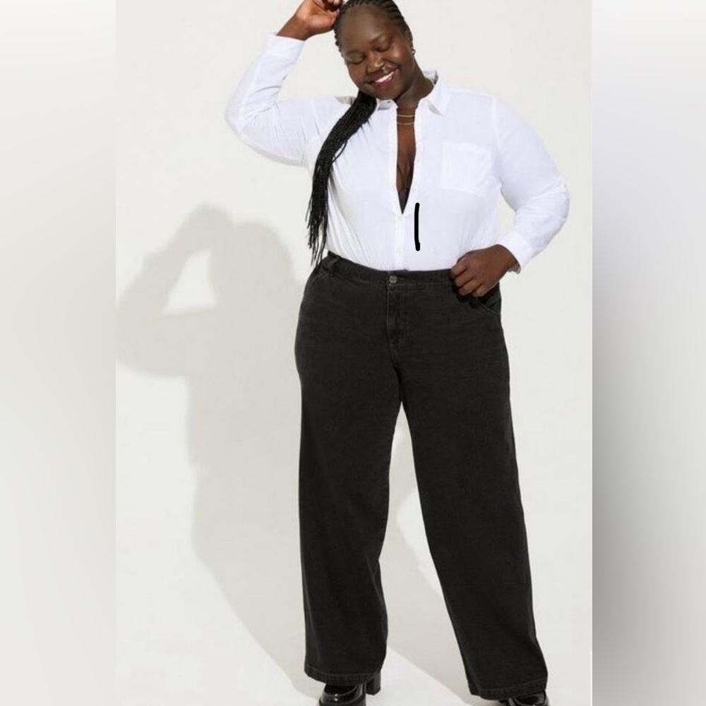 NEW Torrid Carpenter jeans (black/coal mine) color